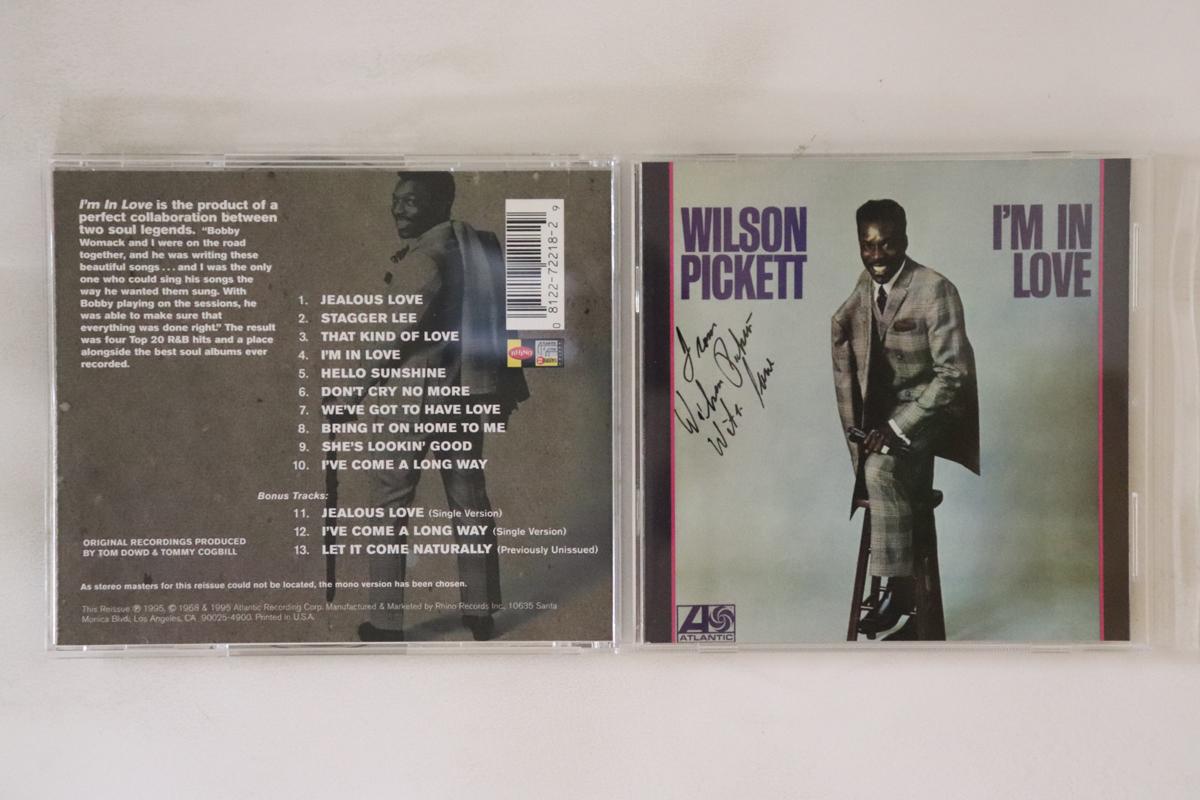 

CD WILSON PICKETT - I m in Love R272218 RHINO 1995 US Soul/Funk Used