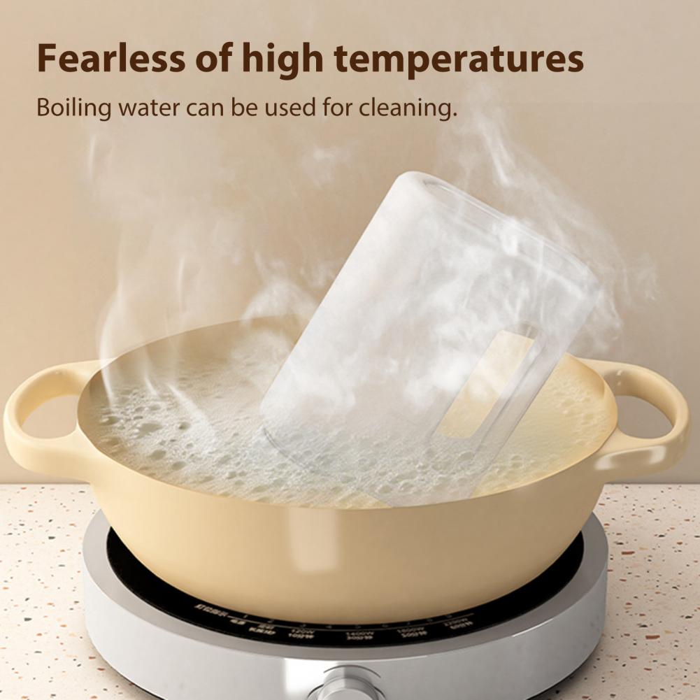 Beans Tank Storage Container Grain Storage Container with Tick Marks Ergonomic Handles Beans Tank Transparent Food for Precise