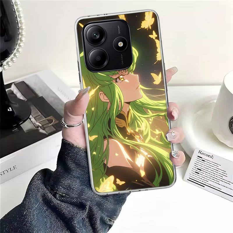 Code Geass Anime Weiche Handyhülle Für Xiaomi Redmi Note 15 14 14S 13 12 Pro Plus 12S 11 11S 11E 10 10S 11T 5G Fundas Coque Redmi