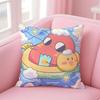 EEggy Party Cushion Cover Pillow Case Soft Friendly Fabric  Concealed Zipper