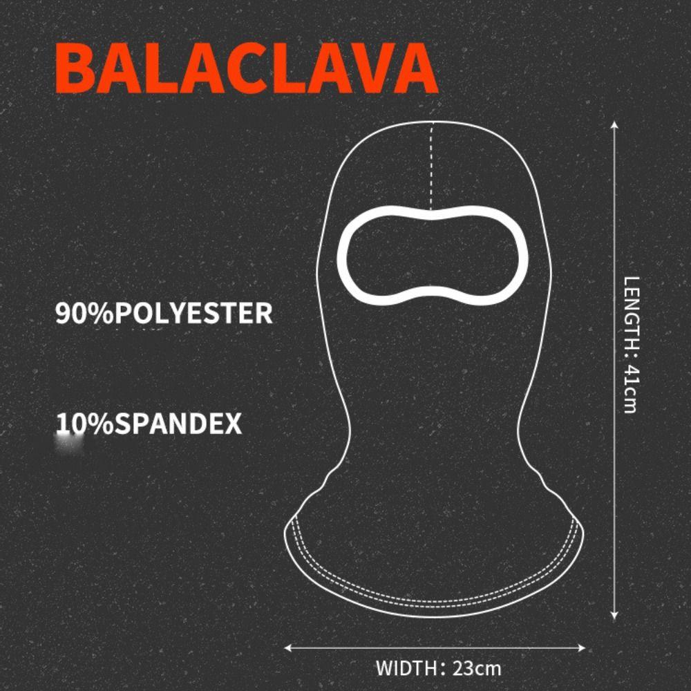 Balaclava Cycling Full Face Mask Lightweight Riding Headwear Motorcycle Balaclava for Skiing