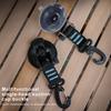 Suction Cup Hook Carabiner Lightweight Portable Strong Load-bearing Heavy-Duty Hanging Hook Camping Accessories