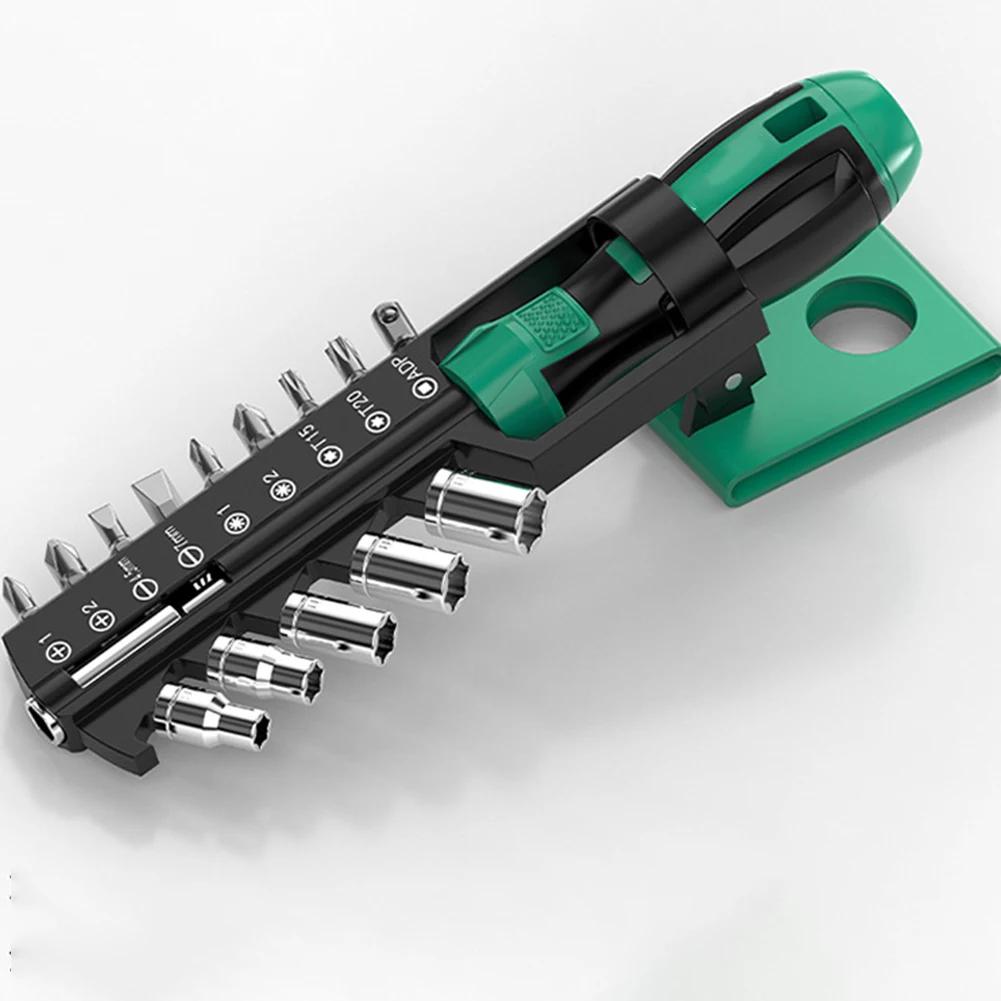 Socket Screwdriver Kit Multi-Size Magnetic Screwdriver Bit DIY Furniture Electronics Repair Tool Socket Spanner Screw Driver