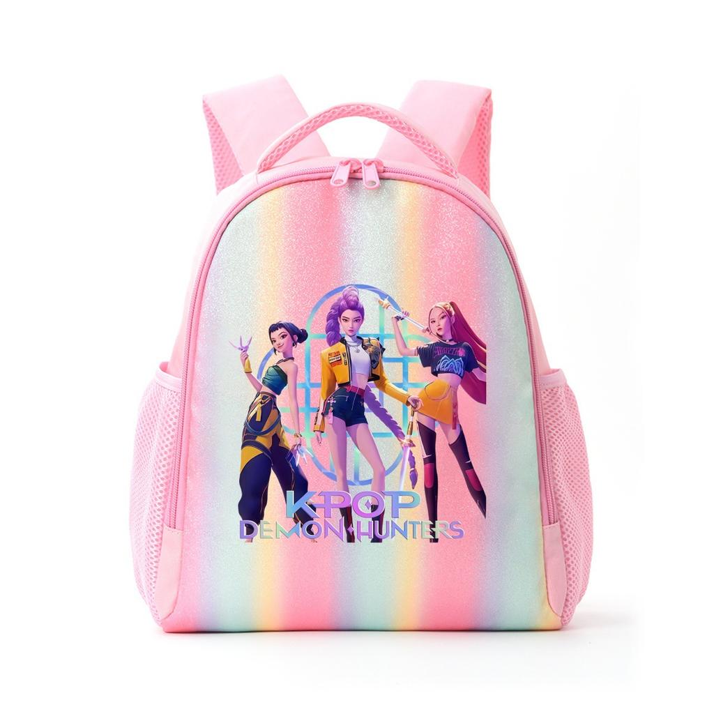 Kpop Witch Hunters Children'S Backpack Elementary School Student Rainbow School Bag Children'S Backpack Travel Lightweight Leisure
