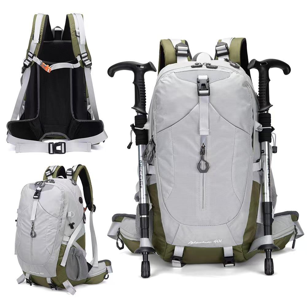 Outdoor Hiking Bag 40L Large Capacity Sports Backpack Multifunctional Hiking Backpack 40L