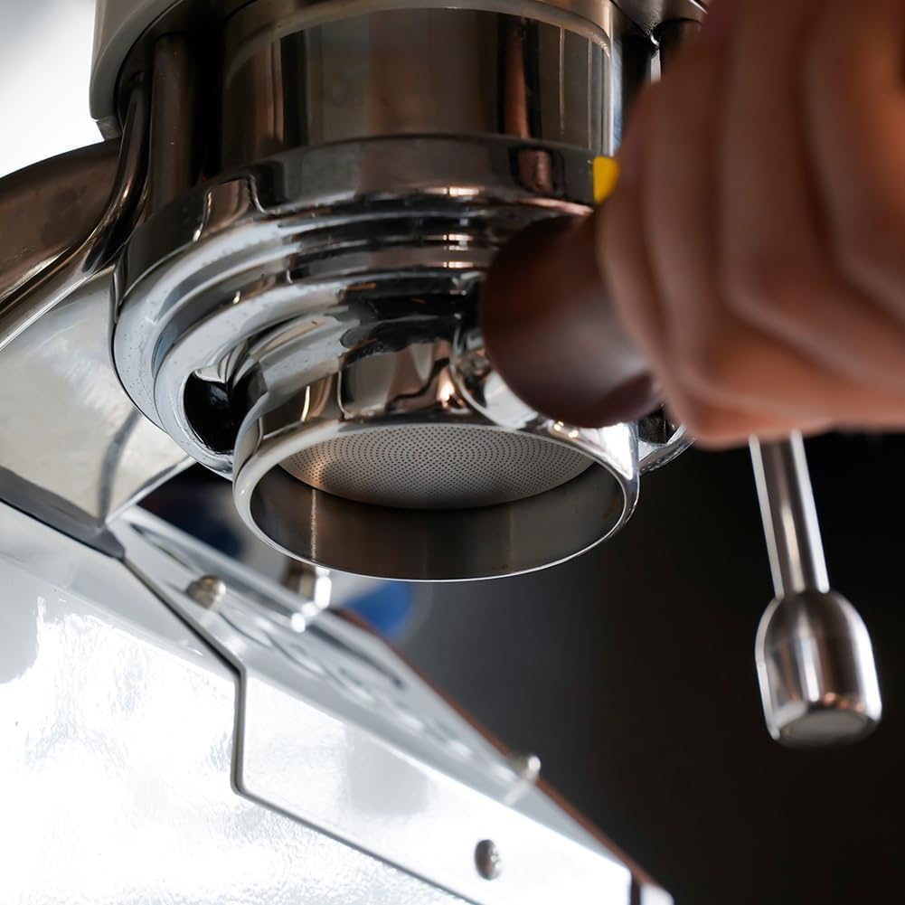 Watchget 58mm Espresso Filter Basket, 18-20g Titanium Fritter Basket for Fast and Precise Extraction, Fits Most 58mm Portafilters