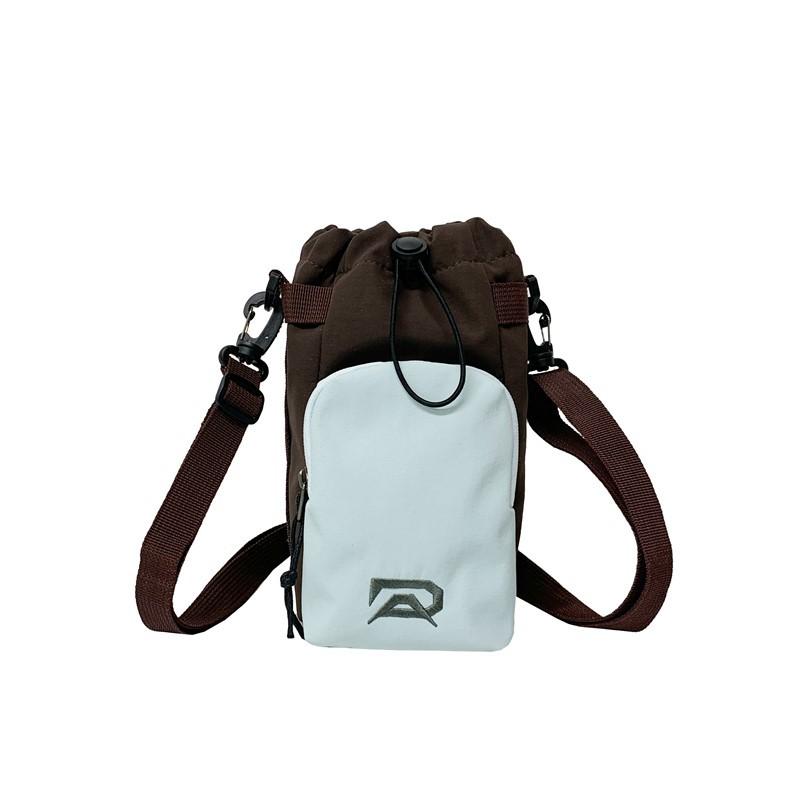 Спортивная сумка для мобильного телефона для улицы, мужская и женская легкая наплечная сумка кроссбоди, дорожная сумка для бутылки кофейный