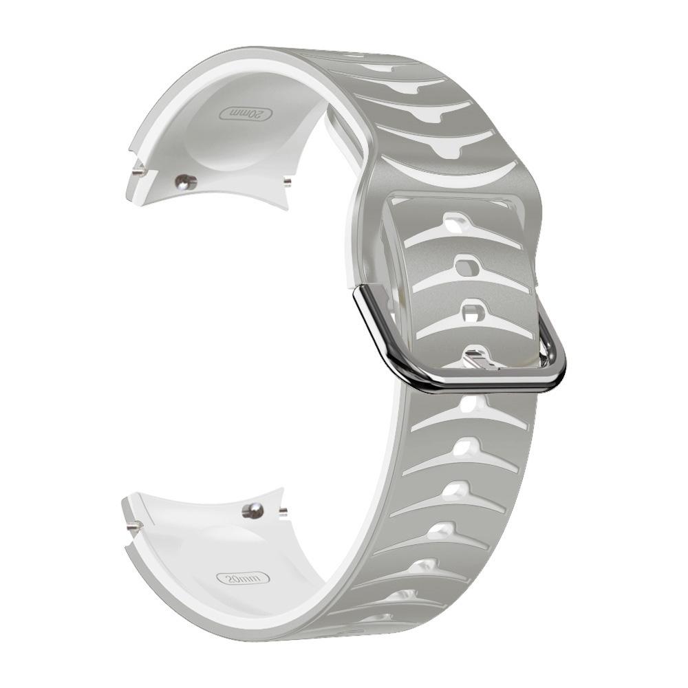 No Gap Silicone Strap For Samsung Galaxy Watch 7 FE 6 5 4 40mm 44mm 5 Pro 45mm Sport Bracelet Watch 6 4 Classic 20mm Band Belt