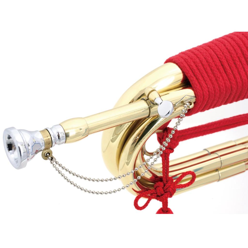 MAXTONE Trumpet Gold Lacquer 3-Wrap TB-3L