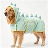 Coral fleece Pet Bathrobe Quick Drying Pet Robe Comfortable Dog Drying Coat  Cat
