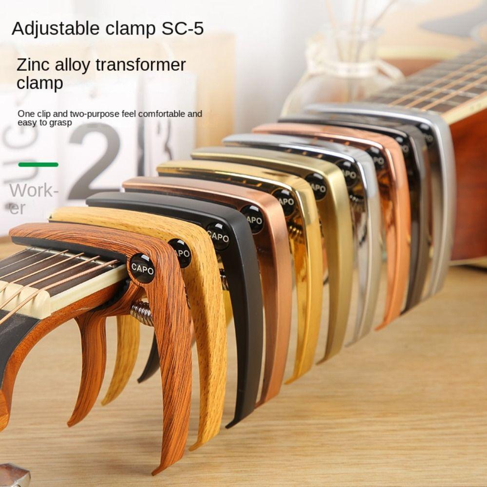 Clip Aluminum Zinc Zinc Alloy Tone Adjust Tuning Clamp Key Trigger Capo Guitar Capo Guitar Clamp Guitar Tuner