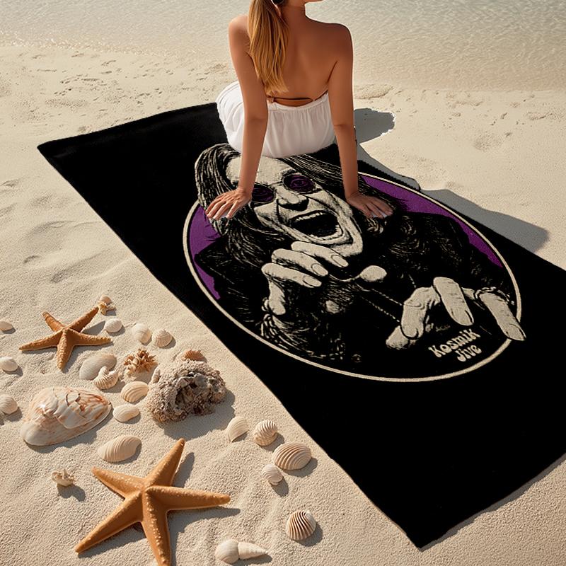 Ozzy Fashion Beach Towel: Ideal for Summer Adventures Soft, absorbent and quick drying suitable for swimming and bathing
