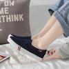 Versatile Onepedal Cloth Shoes Girls Ins Trendy Lowtop Shoes Couples Casual Little White Shoes Canvas Shoes