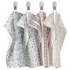 IKEA INAMARIA: Set of 4 Patterned Kitchen Towels, 30x40 Cm, Blue and Pink (204.930.77)
