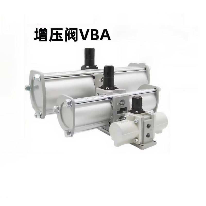 VBA Air Pressure Gas Booster Valve Pressure Pump Booster Cylinder VBA10A 11A 20A 22A 40A 42A 43A -02 03 04 Pneumatic Cylinder