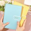 Macaron Color A5 Notebook with Buckle Leather Notepad Little Fresh Student Notebook  Student