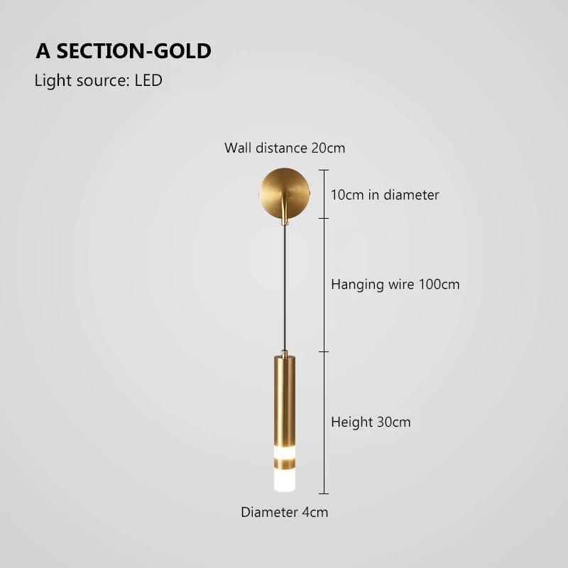 Nordic LED Wall Lamp 5W 3W Sconces Lights Chandeliers And Spotlight Lighting Home Decor For Living Room Bedroom Hotel Rooms