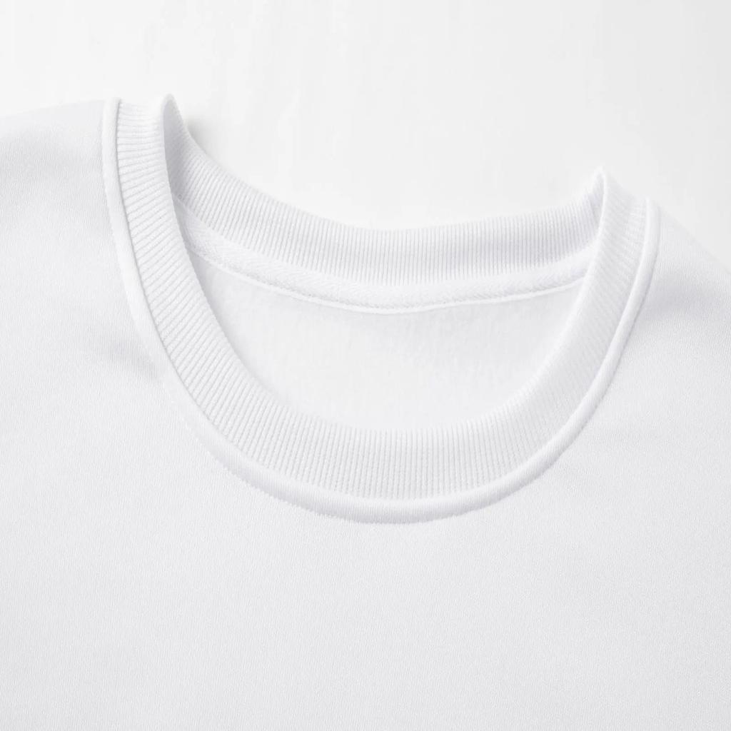 Women Sweatshirt Classic White Pullover Tops for Daily Wear Travel Going Out L