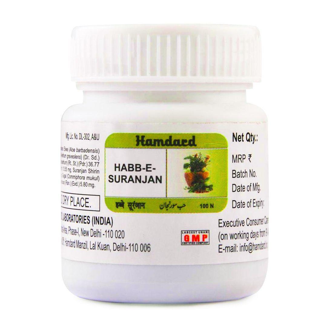 

Хабб-Е-Суранджан (100 таб, 120 мг), Habb-Е-Suranjan, Hamdard