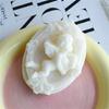 Oval Angel Candle Mold Clay Plaster Resin Craft Decorations DIY Epoxy Resin Aromatherapy Candle Soap Silicone Mould