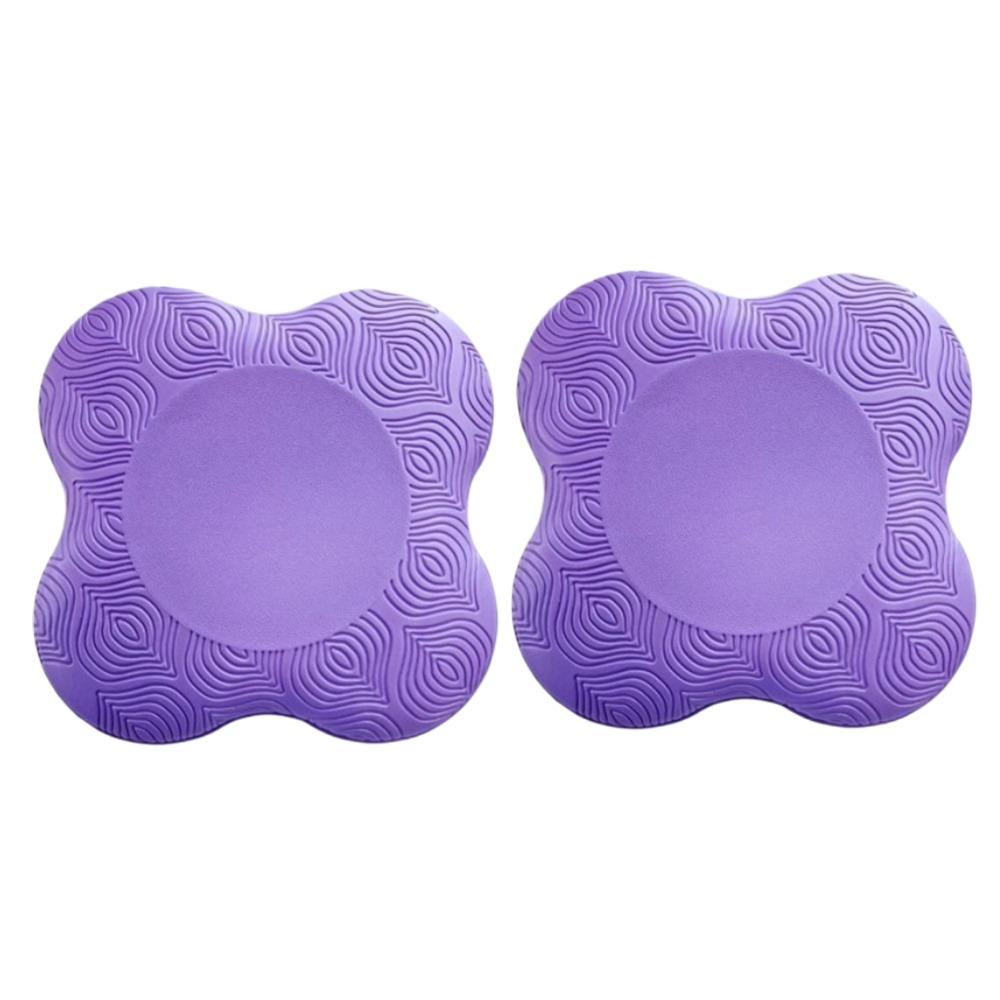 2pcs Soft Yoga Knee Mat Portable Kneeling Protect Pad Elbow Cushion  Yoga Accessories