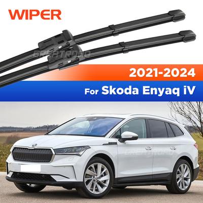 CREATROAD LHD&RHD Front Wiper Blades For Skoda Enyaq iV -2024    Windshield Windscreen Window Brush 24"+18"