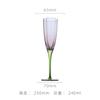 Creative Cocktail Glass with Reverse Mouth High-value Tulip Glassware High-heeled Wine Glass Juice Glasses