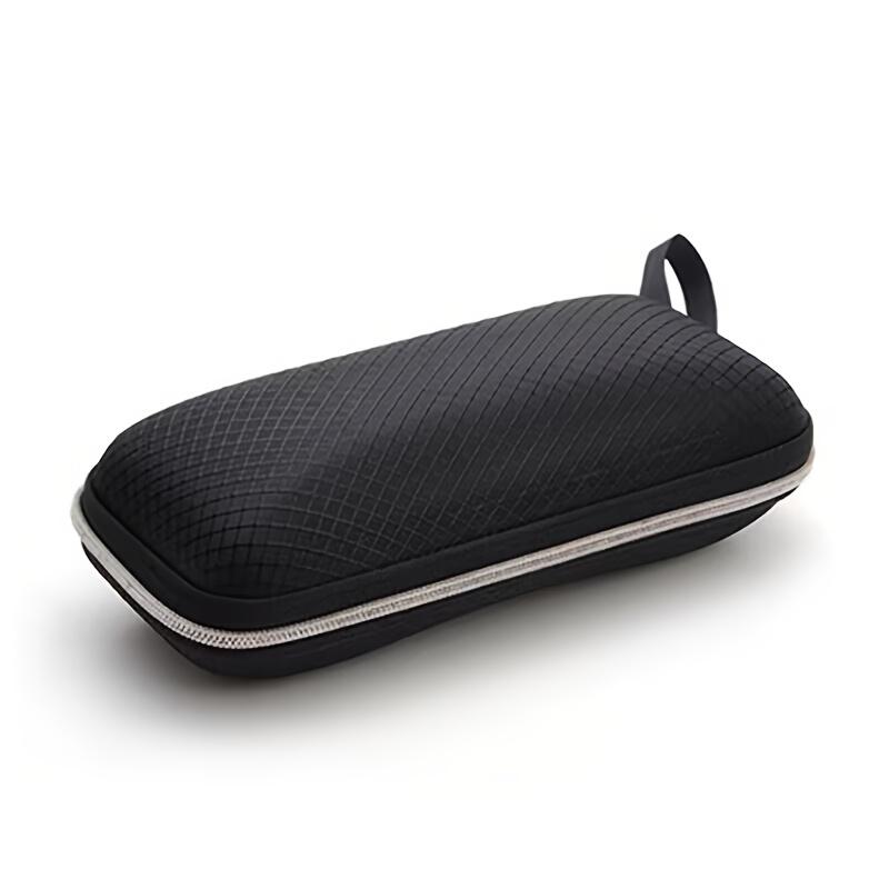 

1 Pc Hard Sunglasses Case with Lanyard & Zipper - Portable Protective Eyewear Box for Women & Men, Travel-Friendly