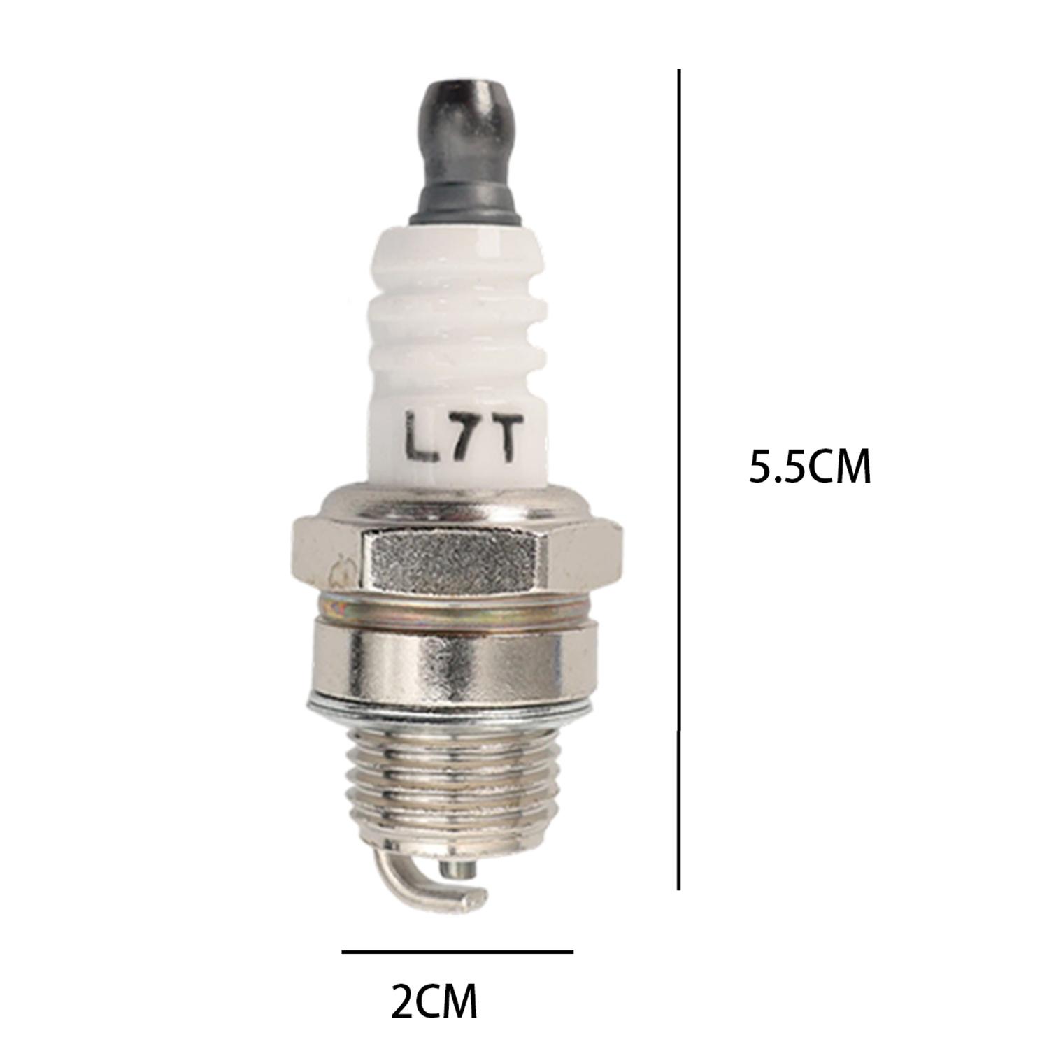 L7TC Spark Plug Neutral Flame 2 Stroke Engine Ignition Replacement Parts for Mower Brush Cutter Chainsaw Trimmer Garden Tool