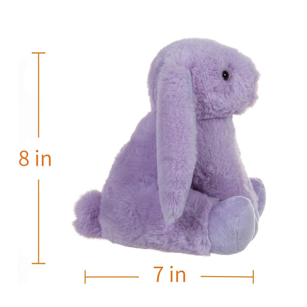 Apricot Lamb Purple Bunny Plush Toy for Kids, Soft and Cute, Fluffy Purple Bunny for Girls and Boys, 20cm