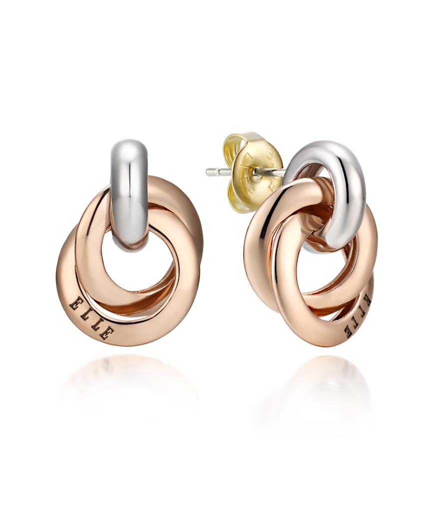 Ellejewelry 14K Gf Straw Simple Earrings Elgpee351