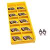 10 Stück Hartmetall-Wendeplatten Schneidwerkzeug DCMT11T308-MP
