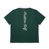 MALBON GOLF Bucket Mesh Collar T-Shirt Green (Man)