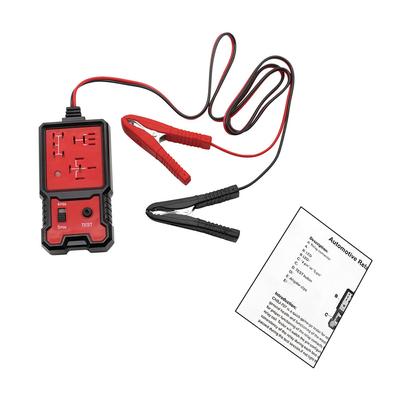 LED kontrolka autobaterie, elektronický test, tester autorelé, diagnostické nástroje, automobilové příslušenství, univerzální 12V