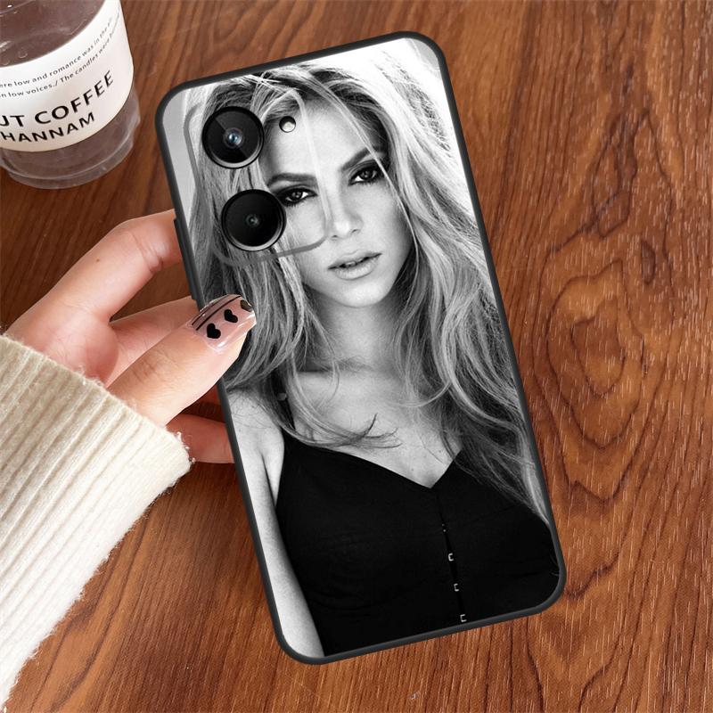 Singer Shakira For Realme GT6 GT7 Pro 10 11 12 13 14 15 Pro Plus C55 C71 C65 C63 C61 C53 C67 C35 C75 Case