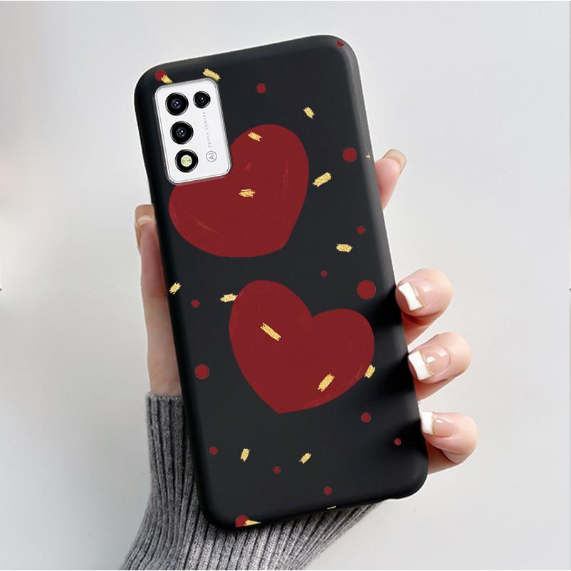 Phone Case For ZTE Libero 5G III A202ZT / Libero 5G II A103ZT Casing Fashion Butterfly Flower Black Soft TPU Case Silicone Cover