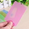 Transparent Plastic Card ID Badge Holder Case