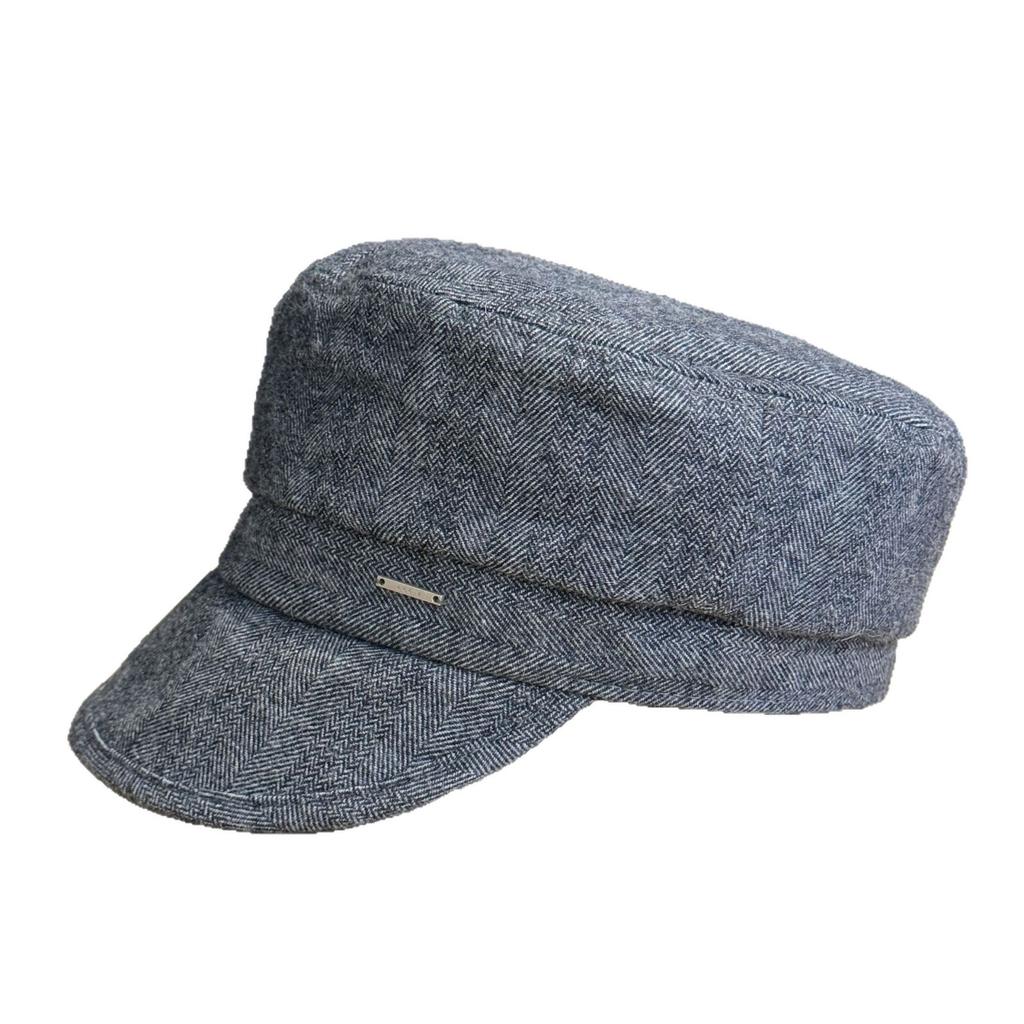 New high-quality wool beret for women, fashionable newsboy cap for autumn and winter, high crown design to make the face appear smaller, duckbill cap