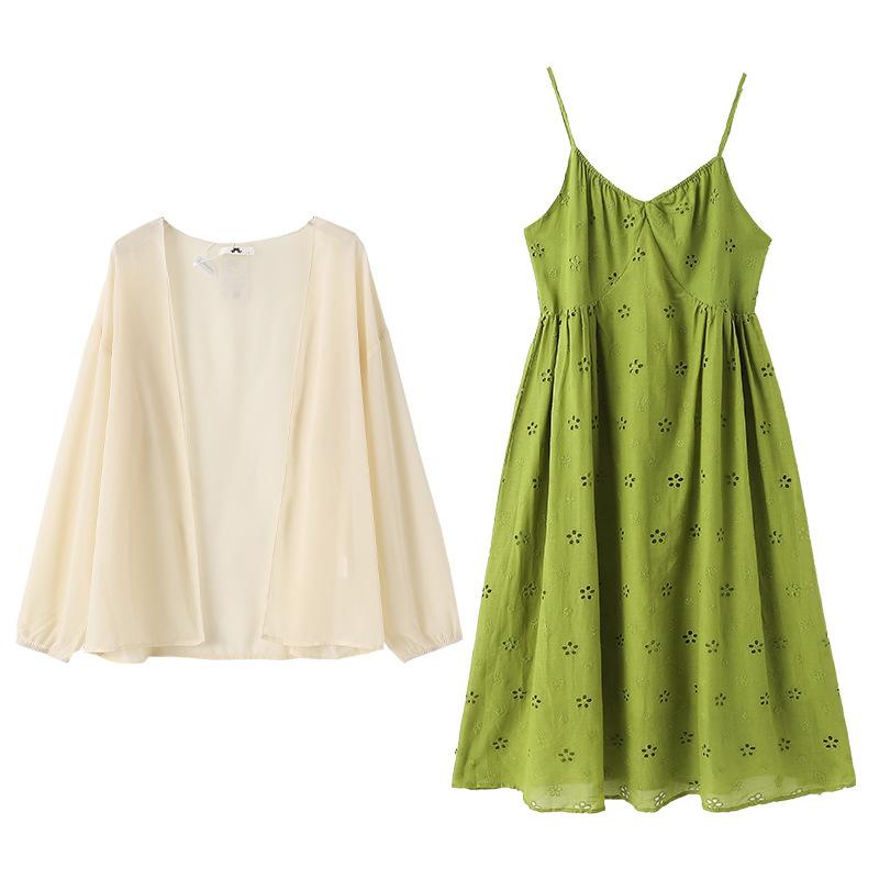 

Платье для женщин размера плюс простого однотонного цвета, комплект из двух предметов: шаль и платье-халтер, новый осенний стиль 6XL