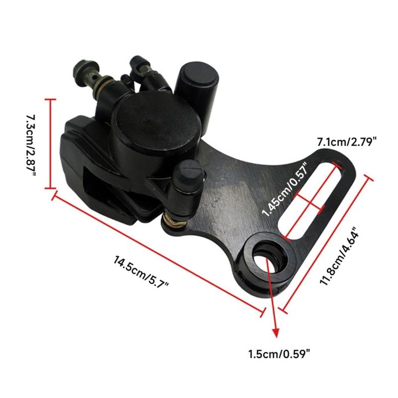 Aluminum Disc Rear Brake Caliper MasterCylinder for 125CC 150CC 250CC Scooter Dirt Pit Bike ATV Motorcycles Part