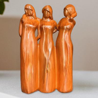 Yousheng Sisters Friendship Figurine Statue of Female Friendship Two/Three/Four/Five/Six Sisters Sculpture Women Friends Besties Birthday Christmas