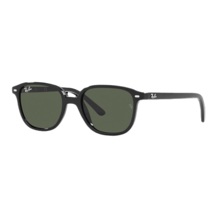 

RayBan Logo Embellishment Thermoplastic Square Frame Sunglasses Kids Black 45 чёрный