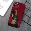 Tini Stoessel Phone Case For iPhone 16e,16,15,14,13,12,11,XS,XR,X,8,7,Pro,Max,Plus,mini Silicone Black Cover
