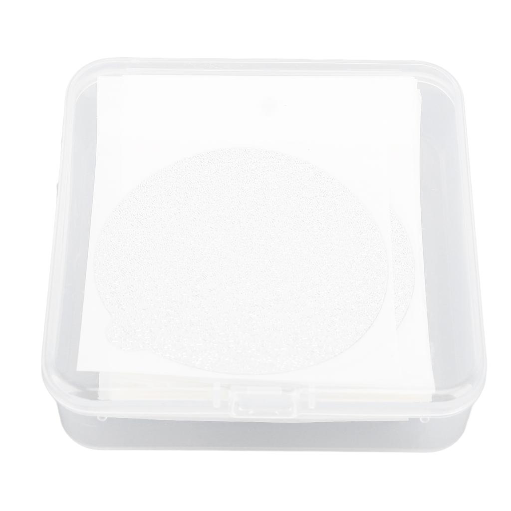 62MM Disposable Coffee Capsule Self Adhesive Seal Lids Aluminum Foil Recyclable Coffee Pods Covers