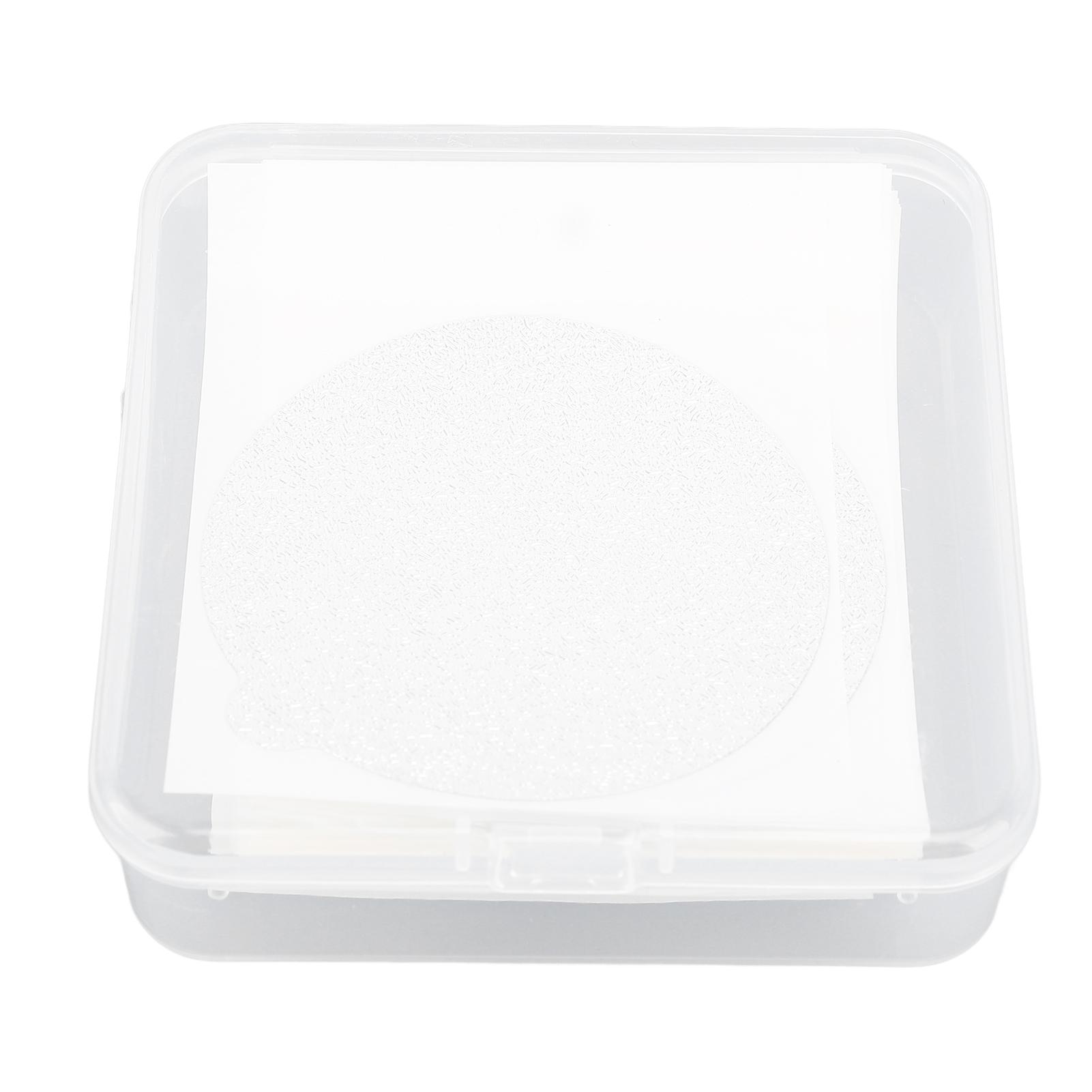 

62MM Disposable Coffee Capsule Self Adhesive Seal Lids Aluminum Foil Recyclable Coffee Pods Covers 50pcs