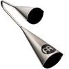 Meinl Percussion Agogo Modern Style A-GO-GO Steel Finish Small Model STBAG1