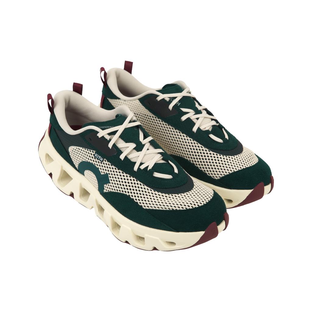 Kith x ON K-Tech 2 Spirulina Gerste Damen Sneaker Grün 3WG11024970