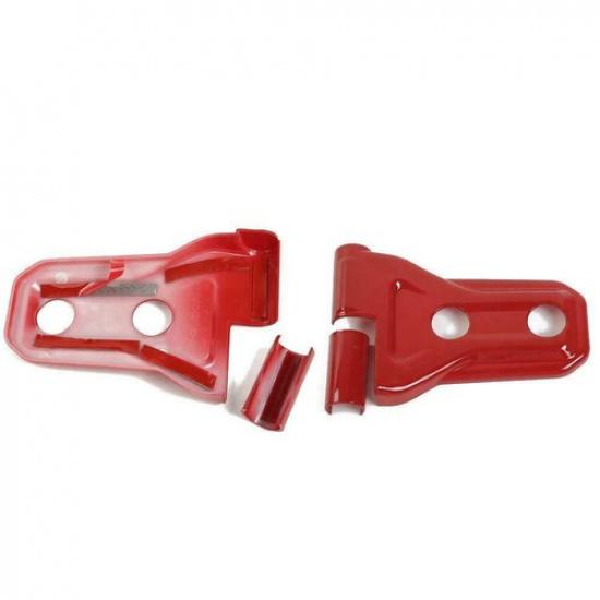 För Jeep JL Tillbehör Rött Dörrgångjärnsskydd för Jeep Wrangler JL JLU 2/4 Dörrar