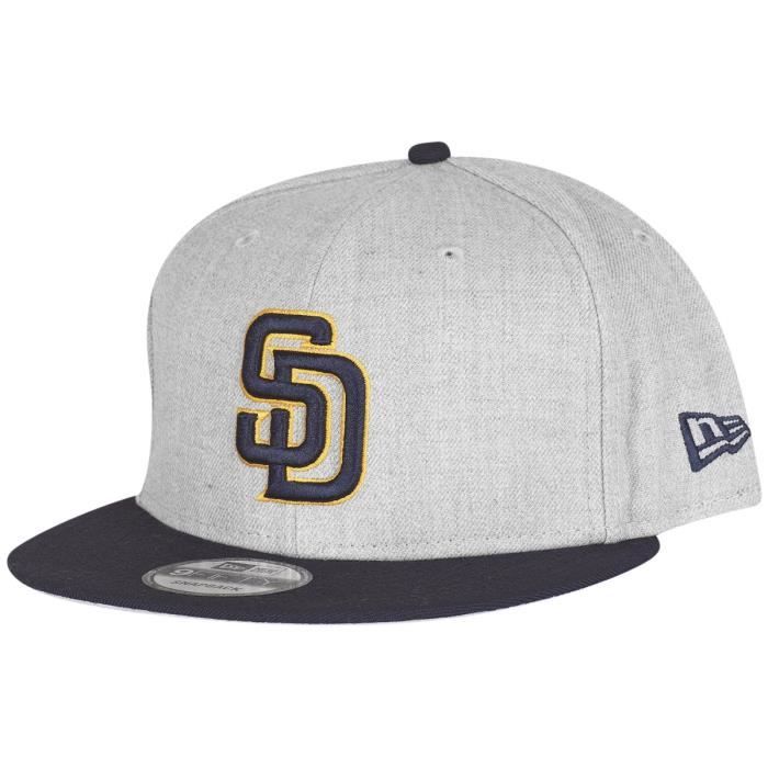 Casquette Snapback New Era 9Fifty - San Diego Padres - Gris - Homme