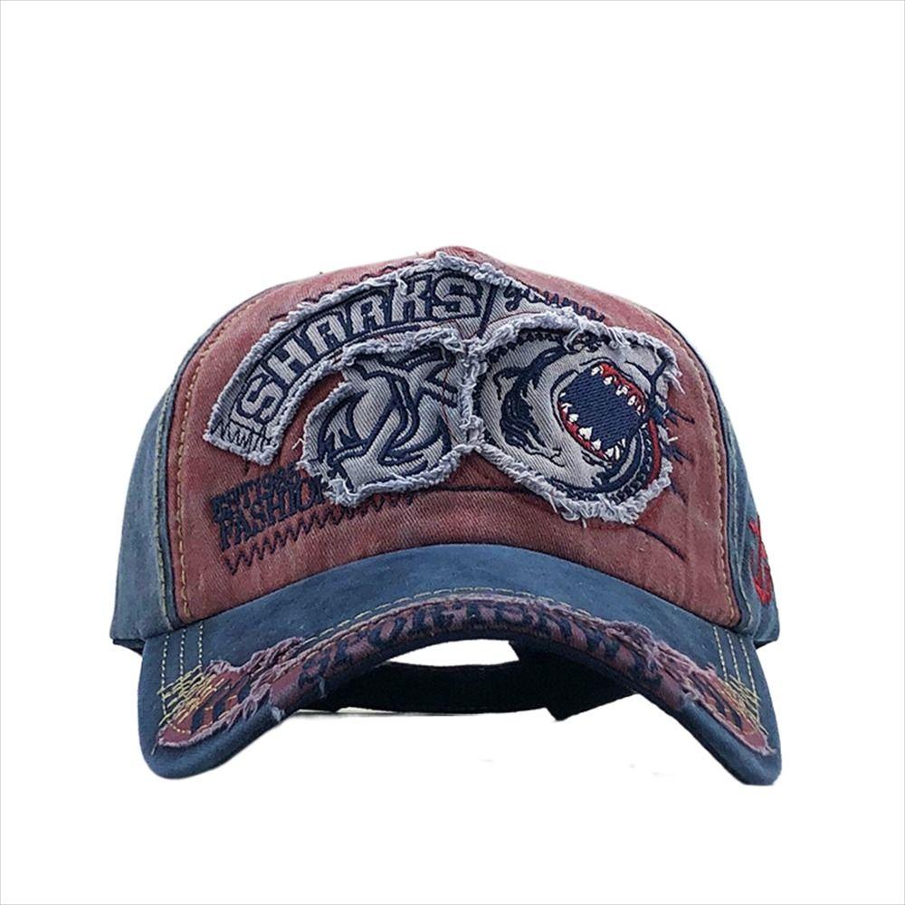 Adjustable Shark Baseball Cap Animal Truck Cap Unisex Snapback Hat Hip Hop